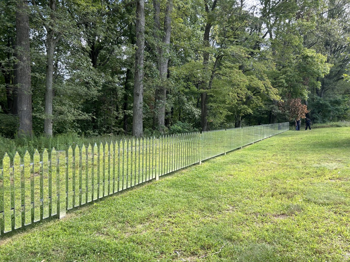 Alyson Shotz Mirror Fence 2003