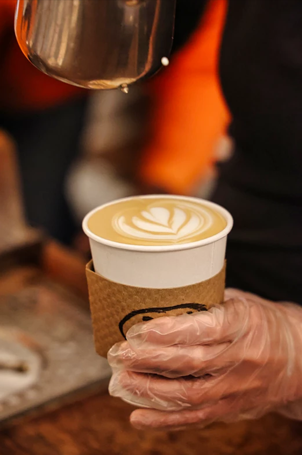 Coffee creation from Grumpy's in Grand Central Terminal