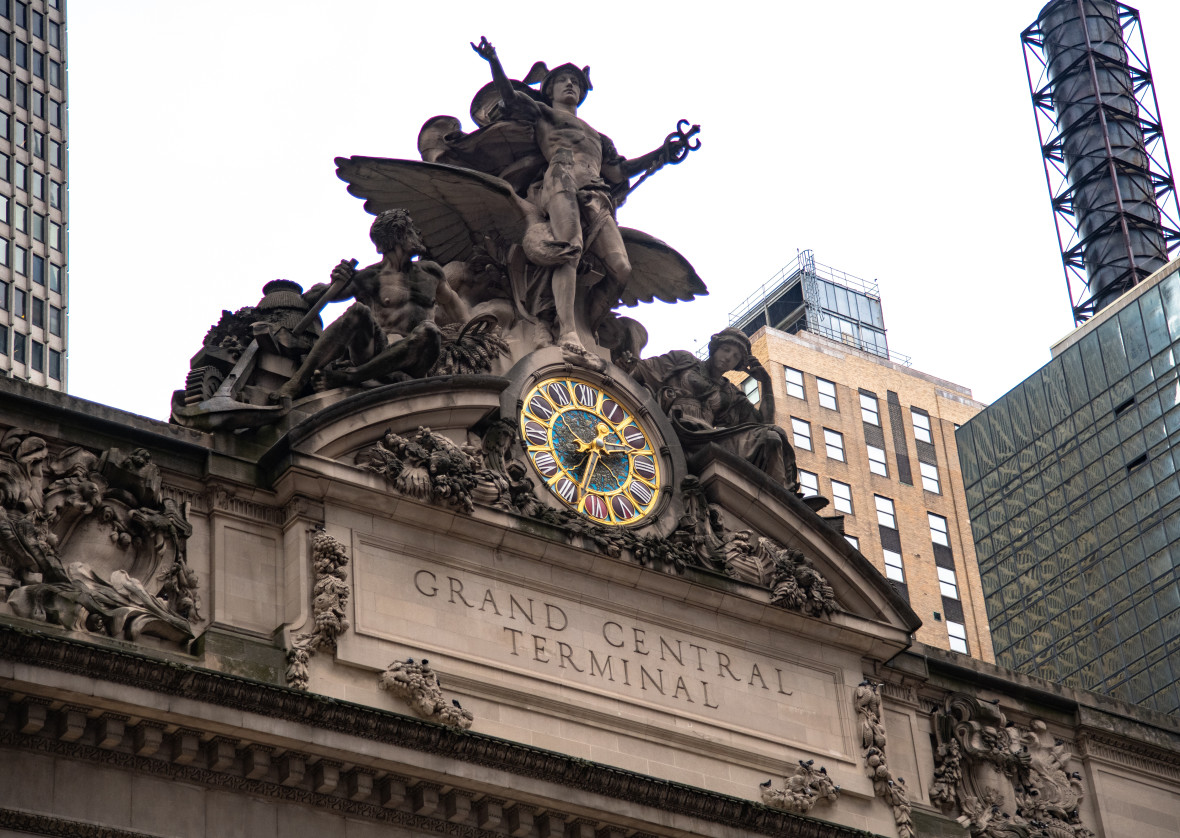 Grand Central's Tiffany clock