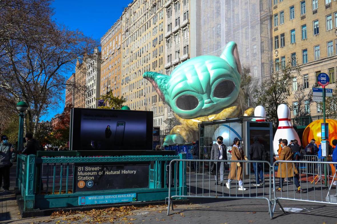 Thanksgiving Day Parade balloon