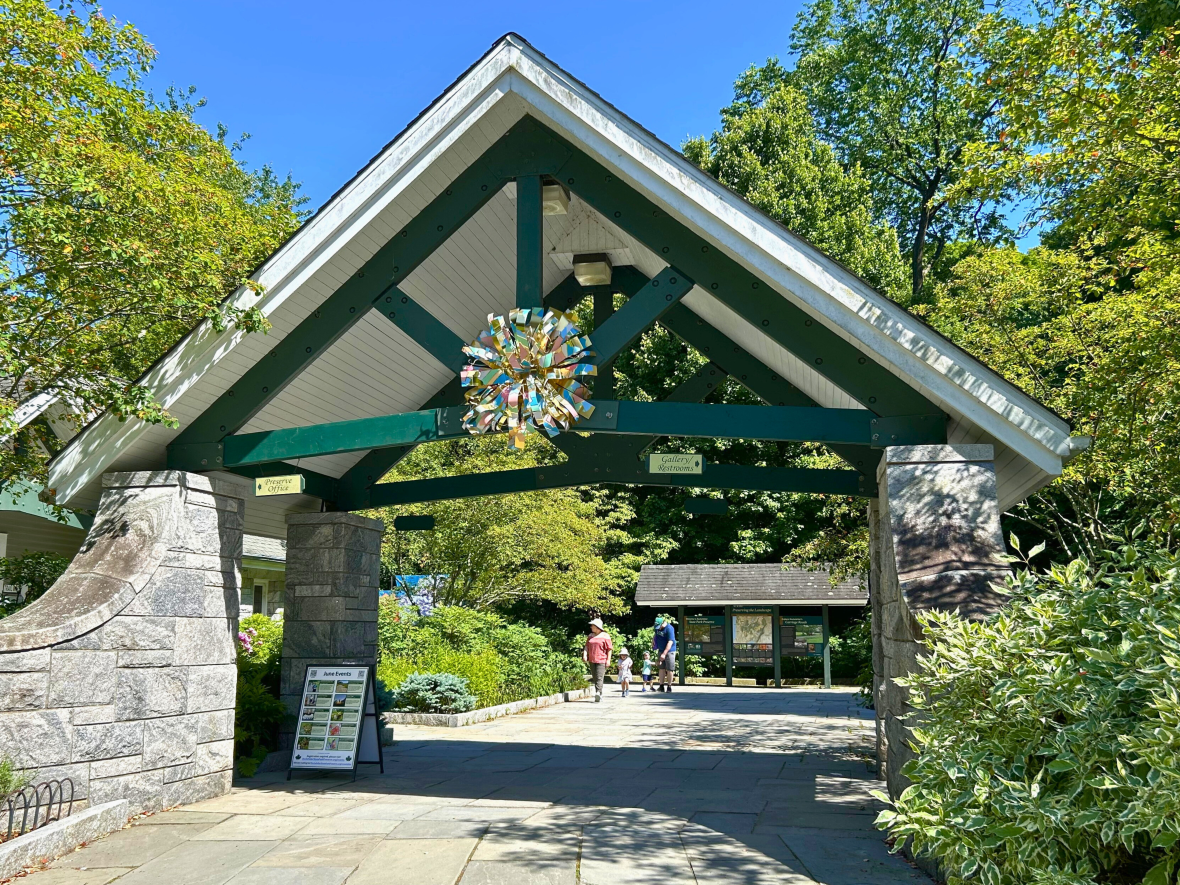 Rockefeller State Park Preserve entrance