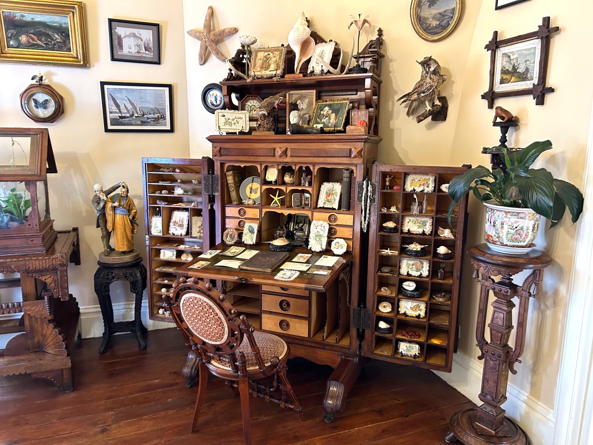 Curio room desk