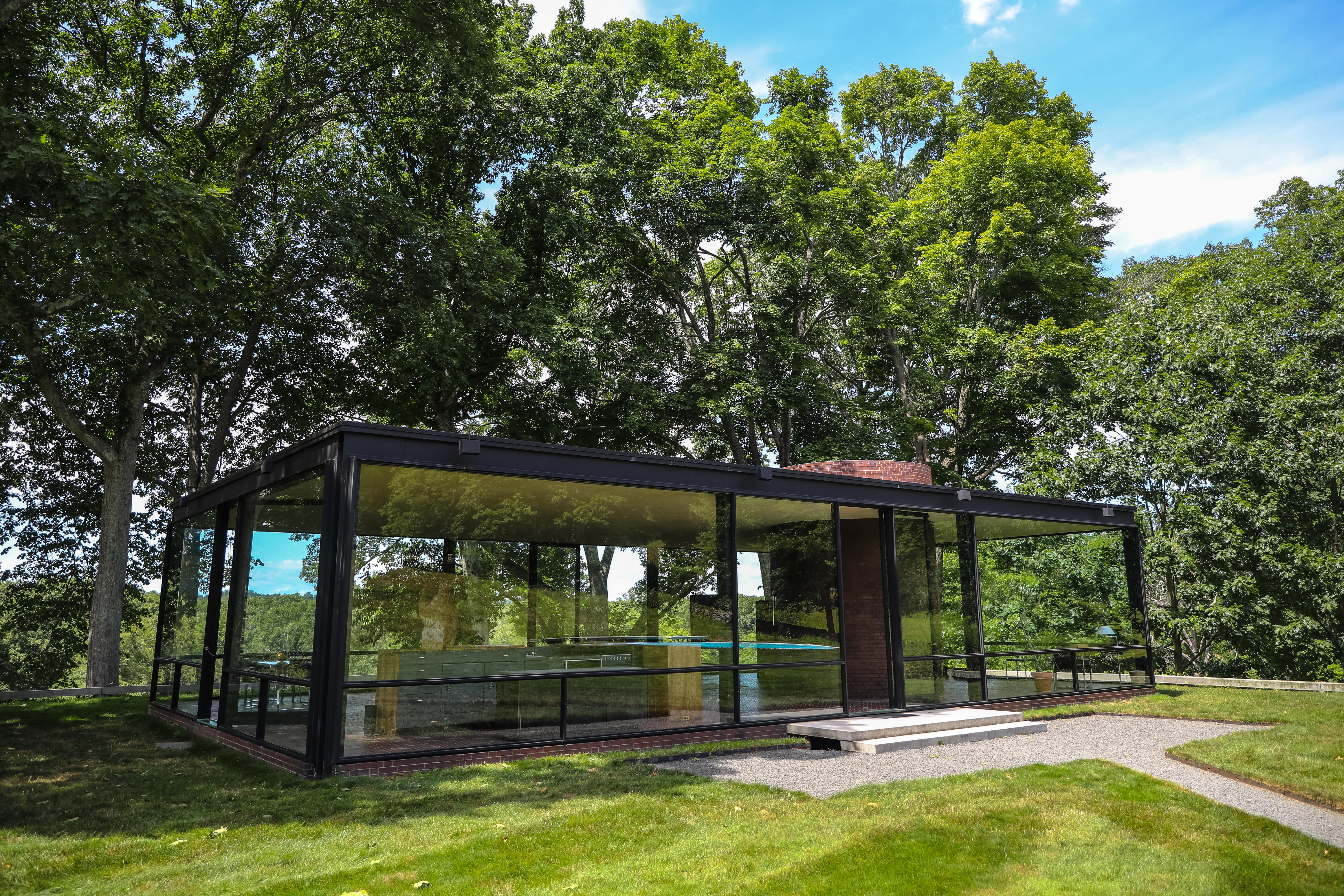 Visit Philip Johnson's Iconic Glass House Estate in New Canaan 