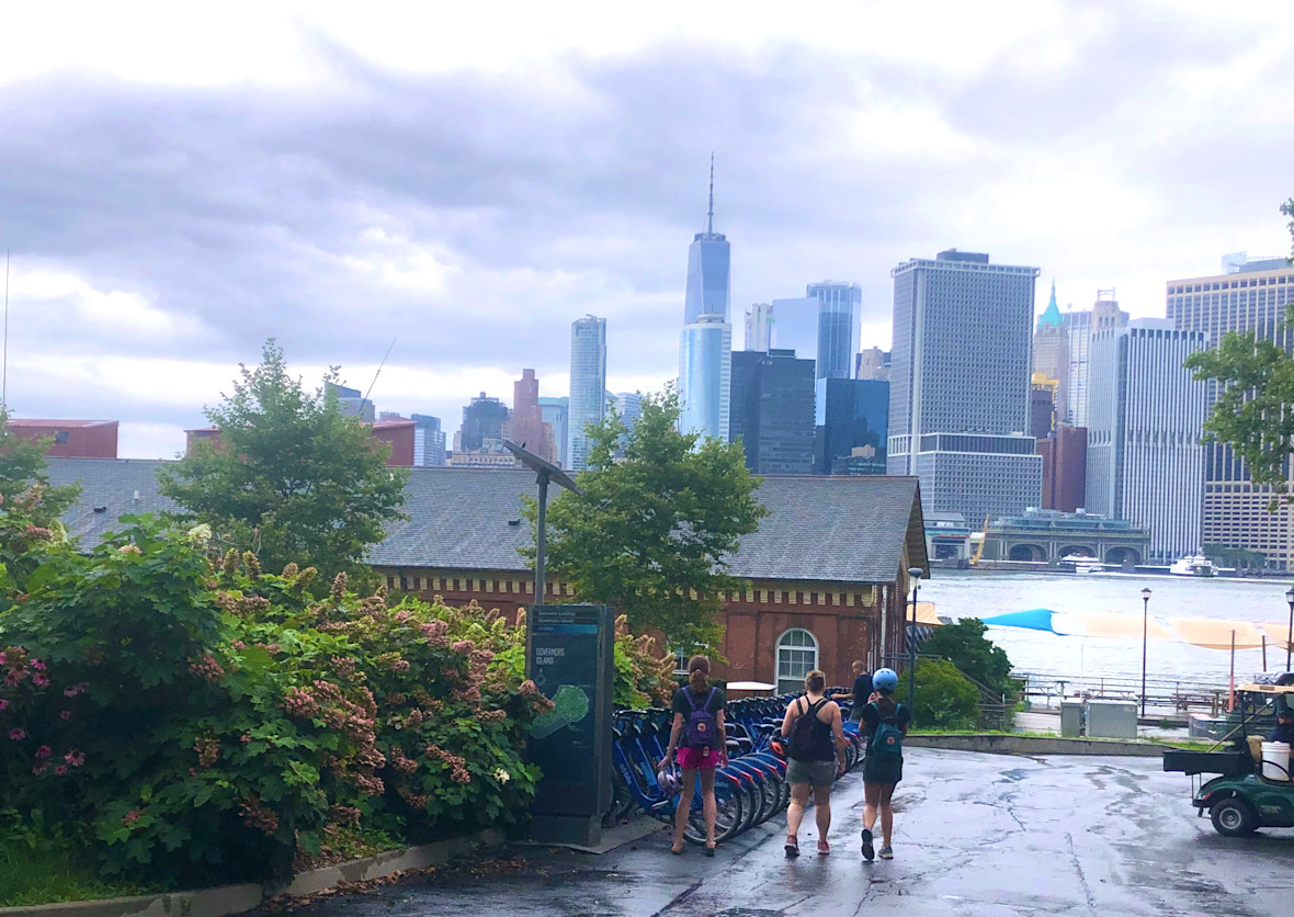 View of Manhattan from Governor's Island