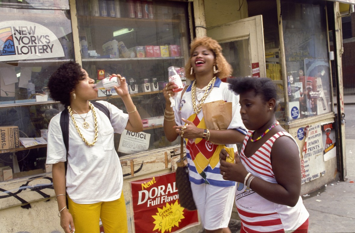 1986 - Janette Beckman - Salt n Pepa Lower East Side NYC (1986)