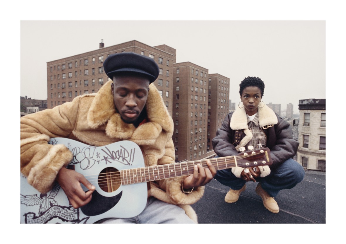 1993 - Lisa Leone - Wyclef Jean and Lauryn Hill, East Harlem, New York City (1993)