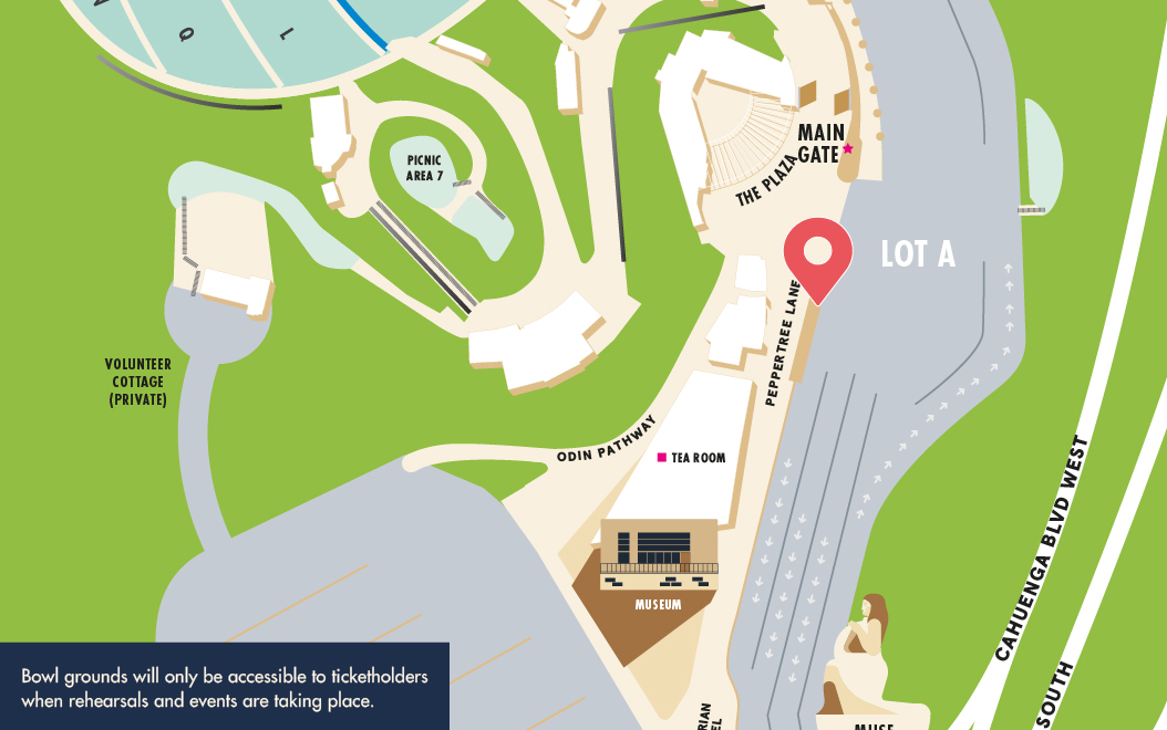 Map of pepper tree lane