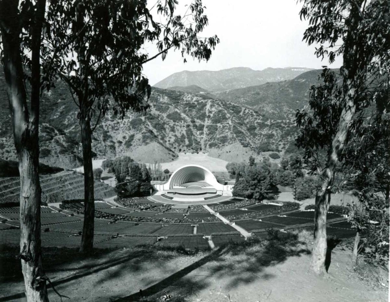 The 1929 Bowl shell seen from the back of the seating area