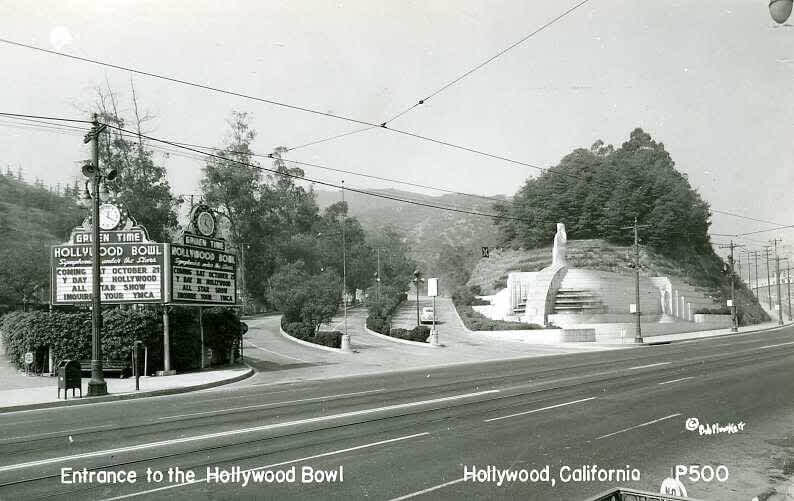Entrance to the Hollywood Bowl