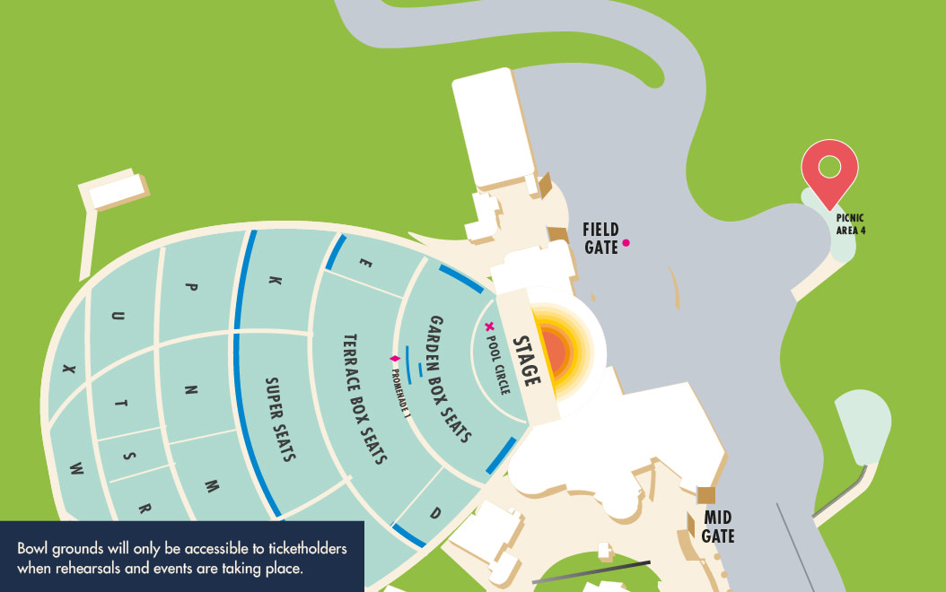 Map of Marquee