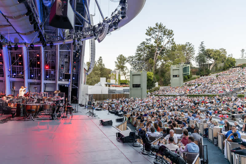 Pool Circle Hollywood Bowl