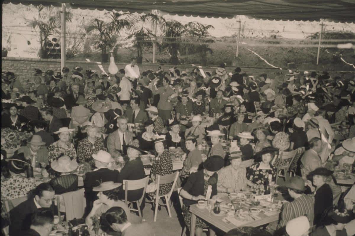 Party in the Tea Garden, in 1939