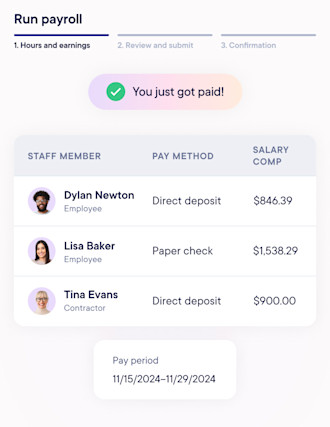 Fast & accurate payroll mobile