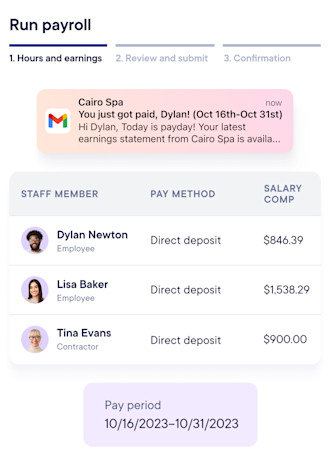 Fast & accurate payroll mobile