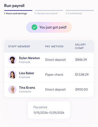 Fast & accurate payroll mobile