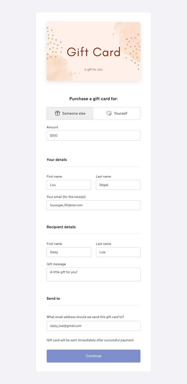 How to Sell Digital Gift Cards Online Mangomint Learning Center
