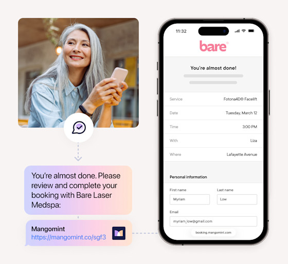 Keep your schedule full with Express Booking™