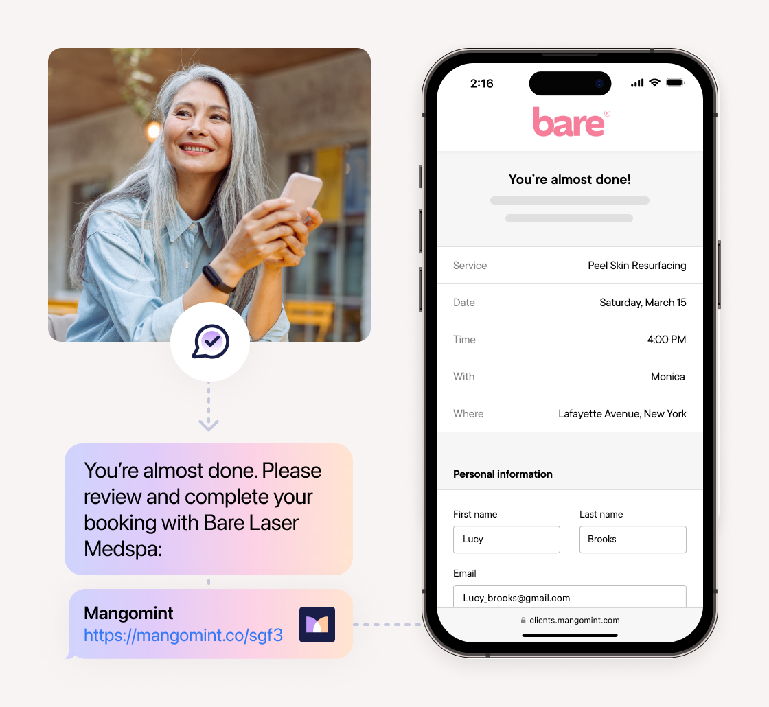 Keep your schedule full with Express Booking™