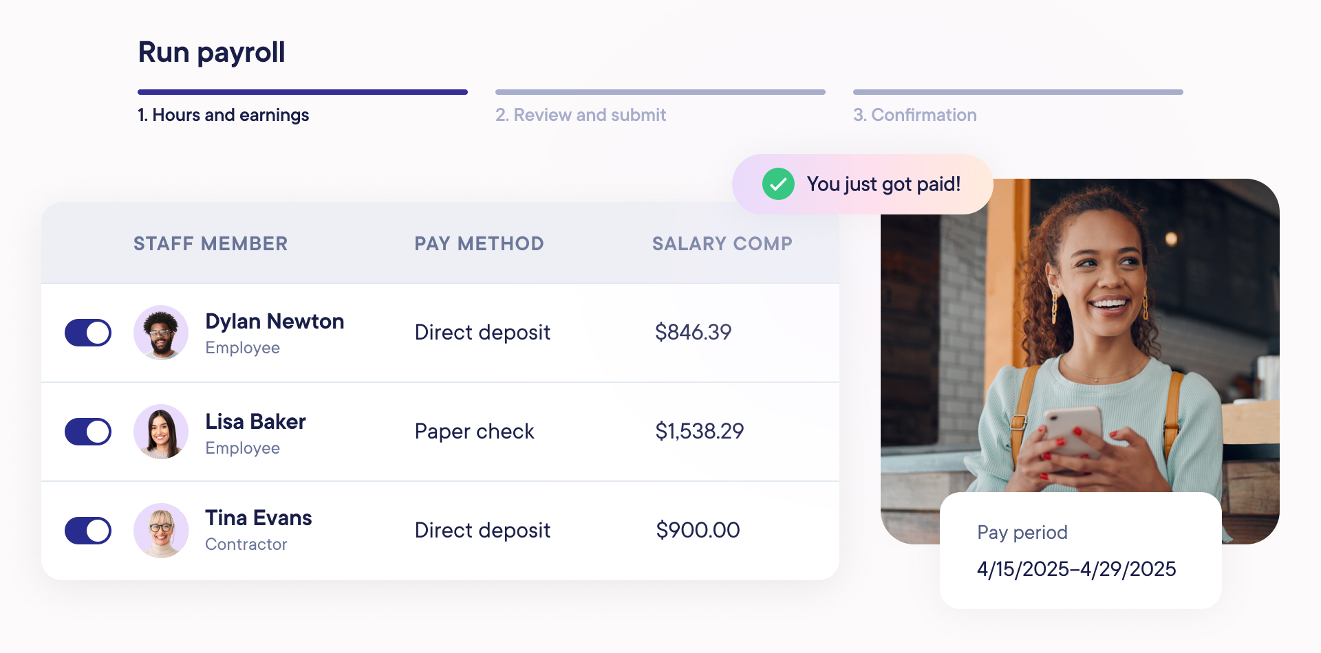 Fast & accurate payroll