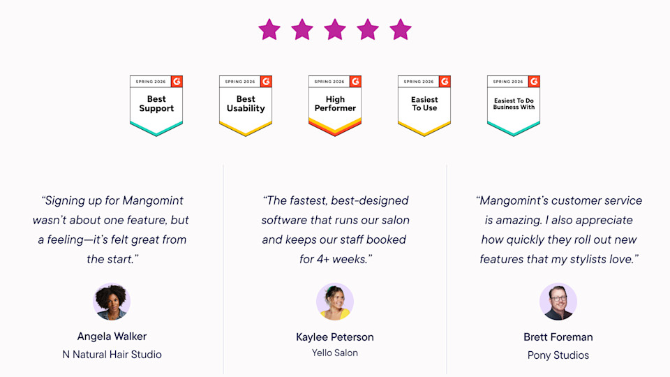 Hear it from top hair salon professionals