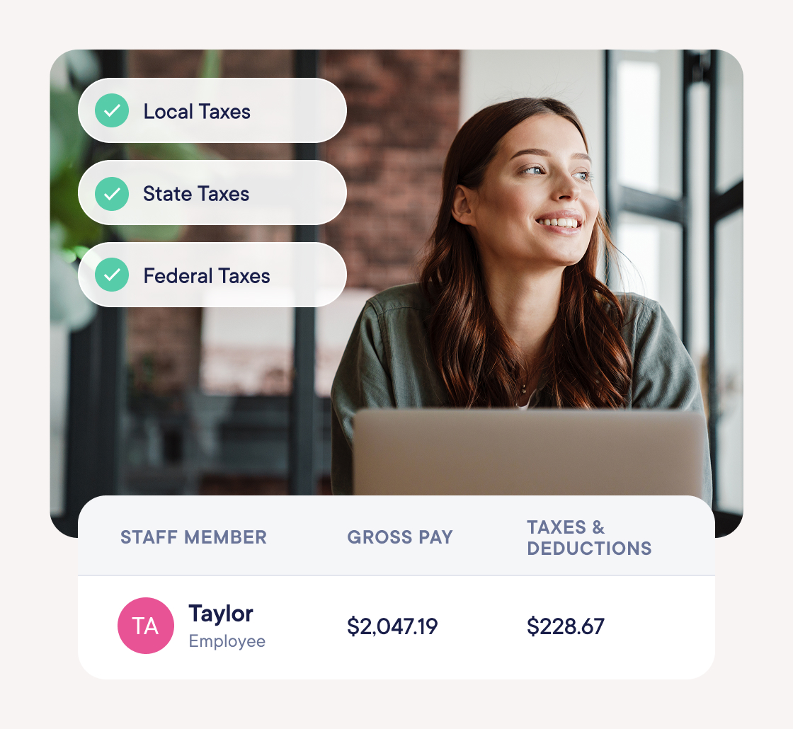 Integrated payroll processing