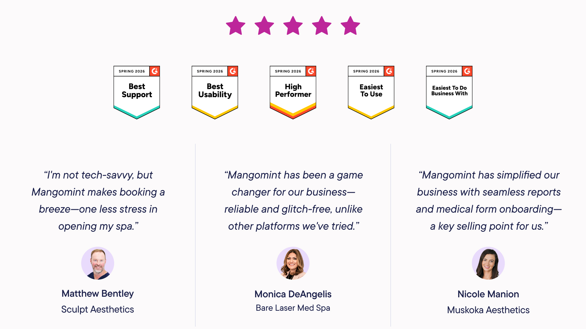 Hear it from best-in-class beauty professionals