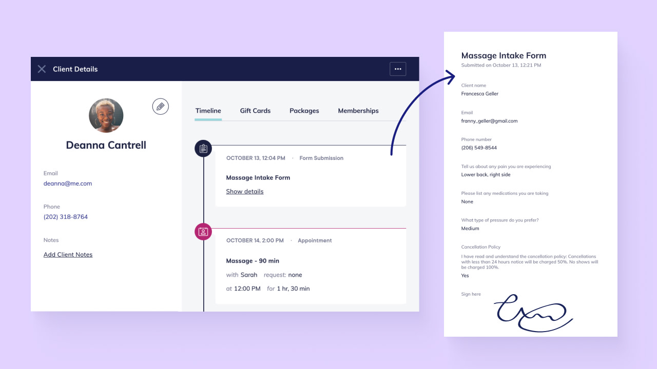Introducing Integrated Forms | Mangomint Salon and Spa Software