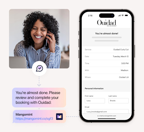 EXPRESS BOOKING™ for booth renters