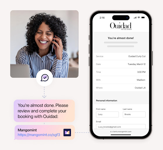 EXPRESS BOOKING™ for booth renters
