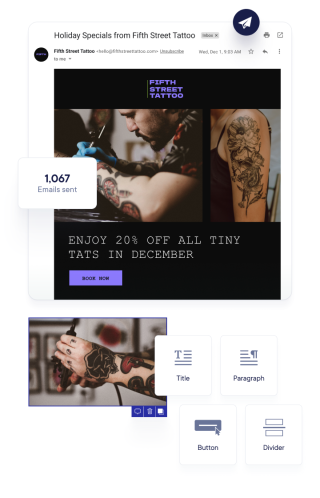 Email Marketing for Tattoo Studios mobile