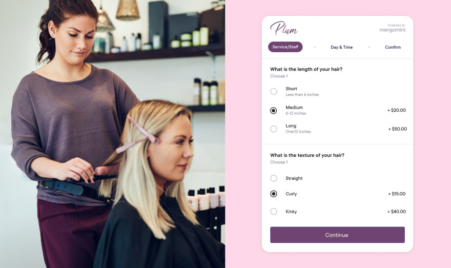 Feature Spotlight: Service Customizations for Hair Salons