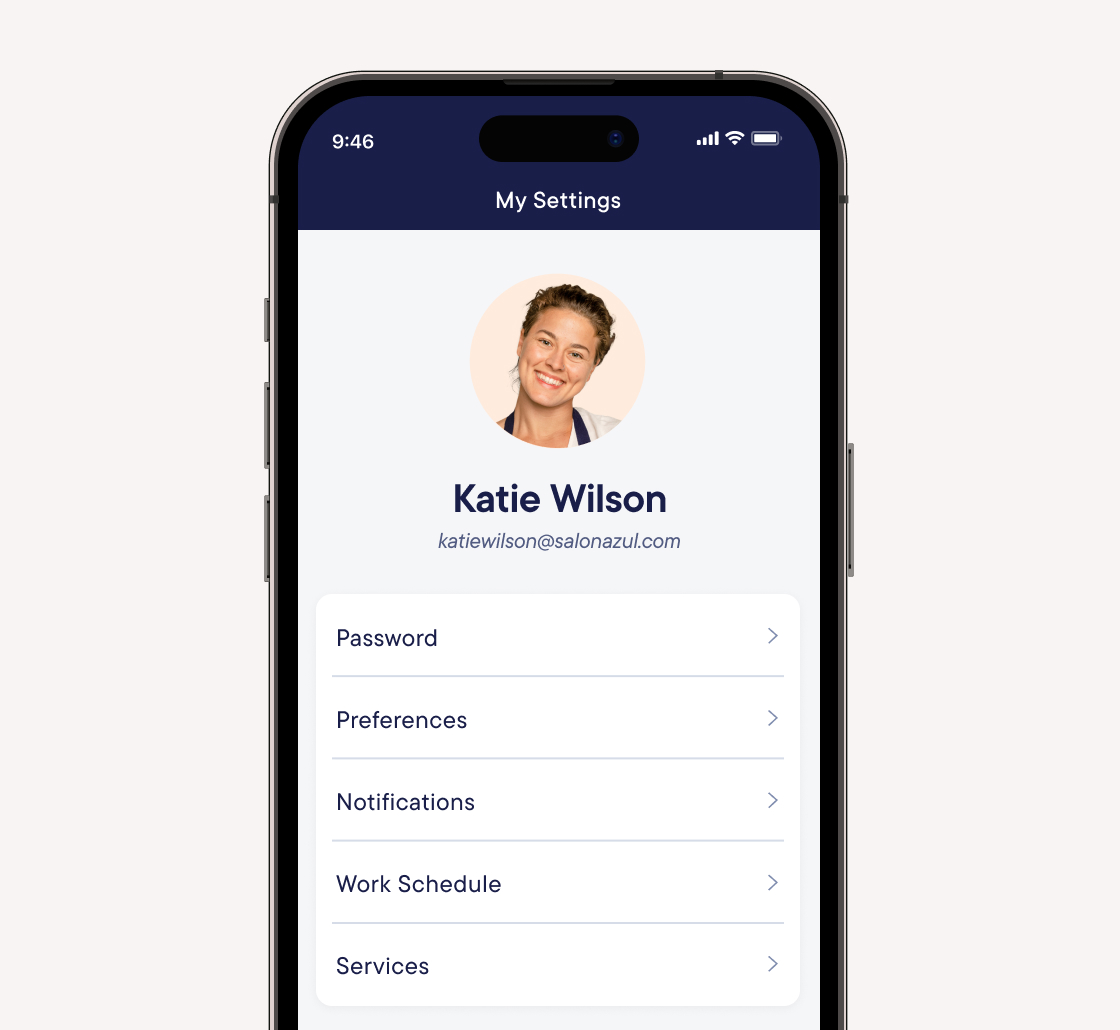 Create individual staff accounts