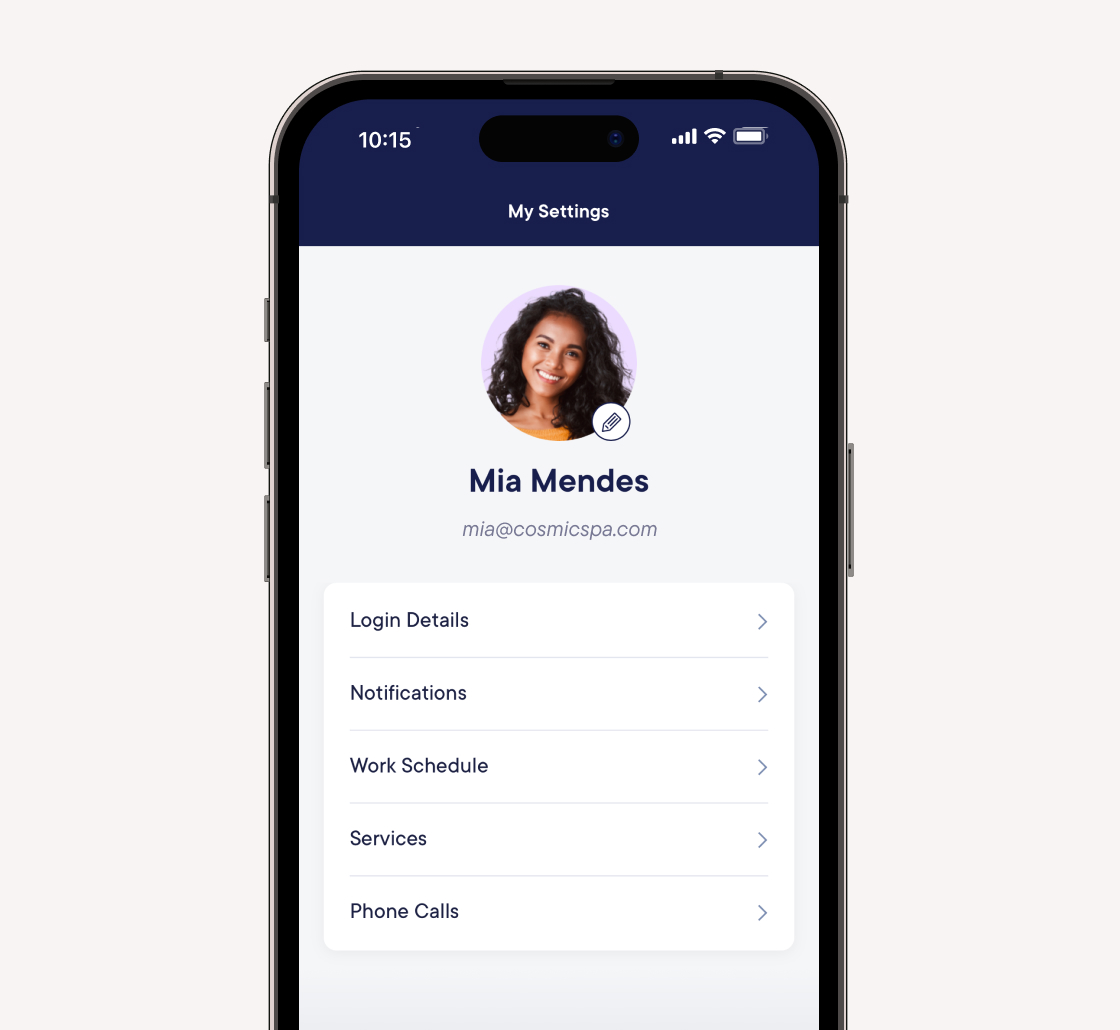 Create individual staff accounts