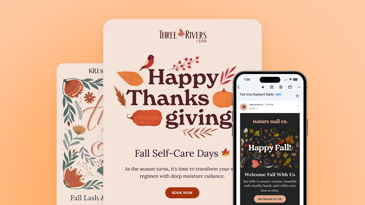 9 email designs with 22 content ideas to use fall 2026