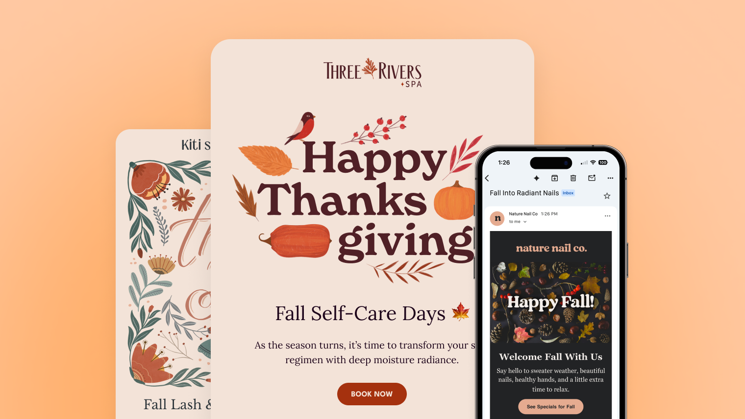 9 email designs with 22 content ideas to use fall 2026
