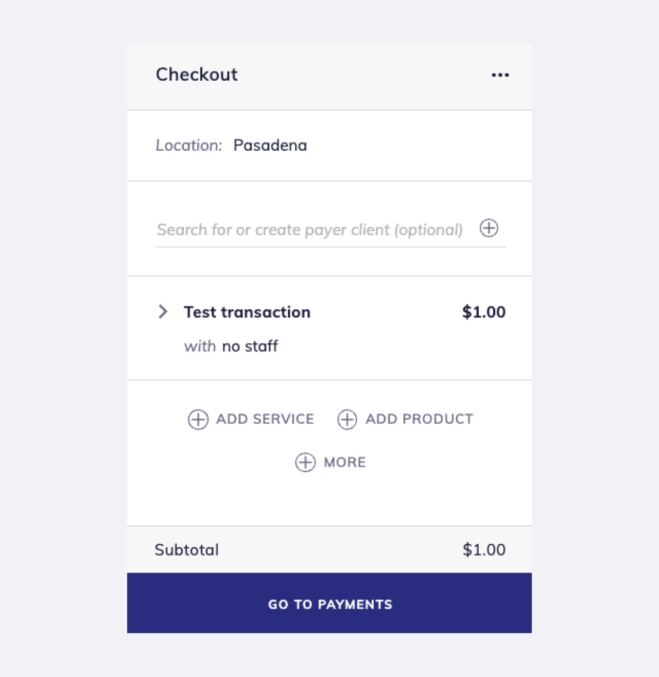 Completing a Test Transaction Using Your Card Reader | Mangomint Salon ...