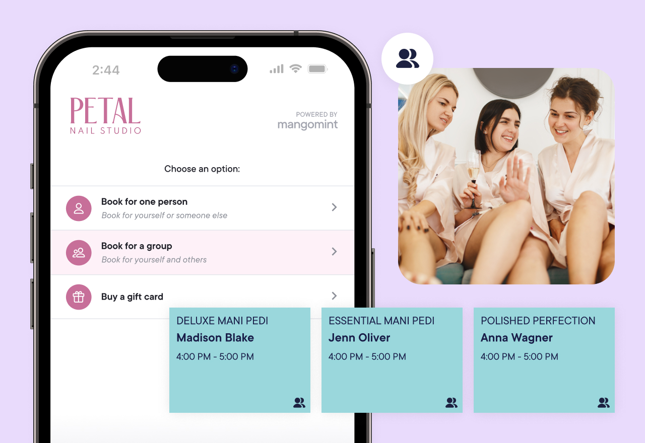 Introducing Group Bookings in Mangomint