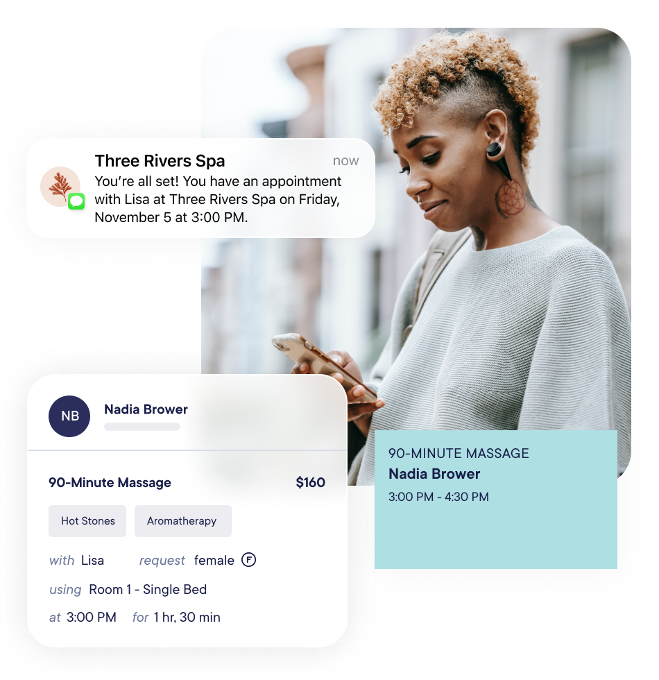 Take control of your schedule - Mobile image