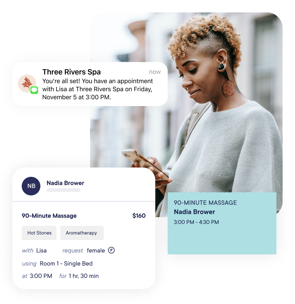 Take control of your schedule - Mobile image