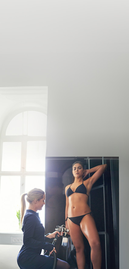 Highest-rated tanning salon software - Mobile Background image