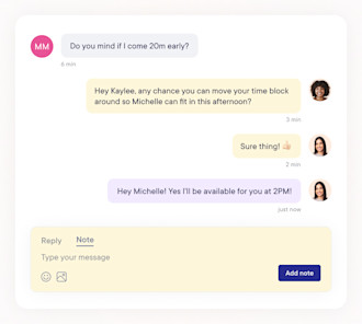 Track Internal Notes mobile