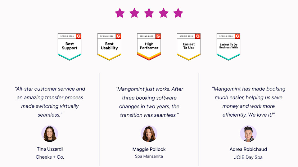 Hear it from best-in-class spa professionals