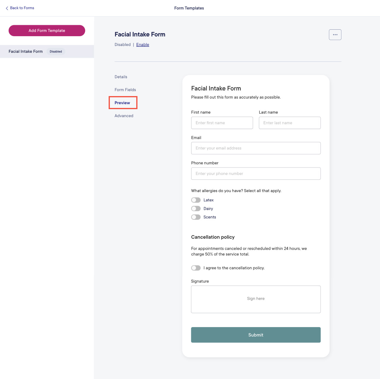 Creating Forms in Mangomint | Mangomint Salon and Spa Software