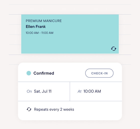 Create repeating appointments