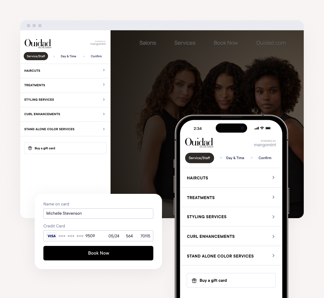 Login-free online booking