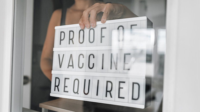 New feature to help businesses that must check proof of vaccination
