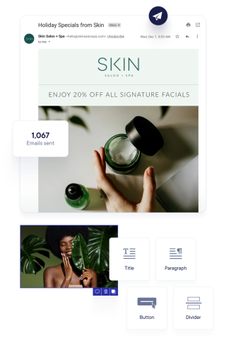 Email Marketing for Spas mobile