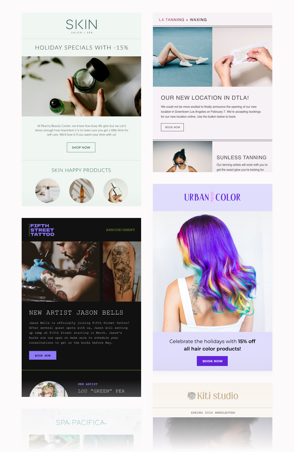 READY-TO-USE EMAIL TEMPLATES mobile