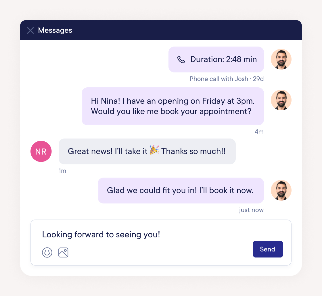 Engage directly with your clients