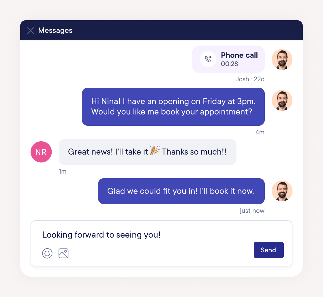 Engage directly with your clients